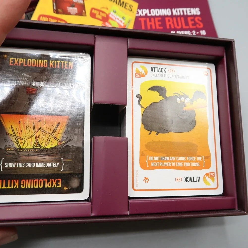 Game Lot Never have I ever, Not Parent Approved, Exploding Kitten, Word Teaser